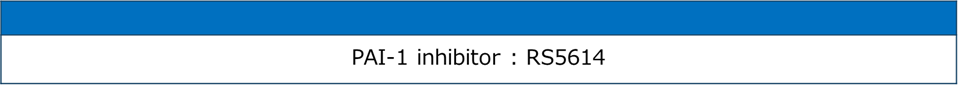 Pharmaceutical: PAI-1 inhibitor