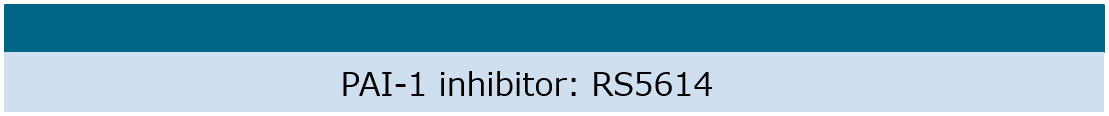 Pharmaceutical: PAI-1 inhibitor