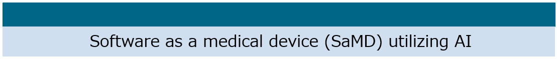 Software as a medical device (SaMD) utilizing AI